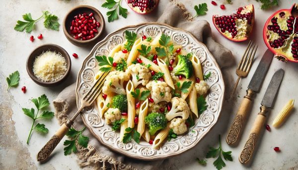 Penne mit Röst-Blumenkohl: Ein Fest für die Sinne