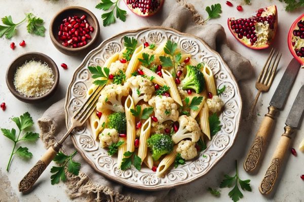 Penne mit Röst-Blumenkohl: Ein Fest für die Sinne