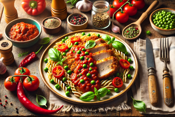 Putenschnitzel mit Paprikasoße – Ein köstliches Familienessen mit dem gewissen Etwas