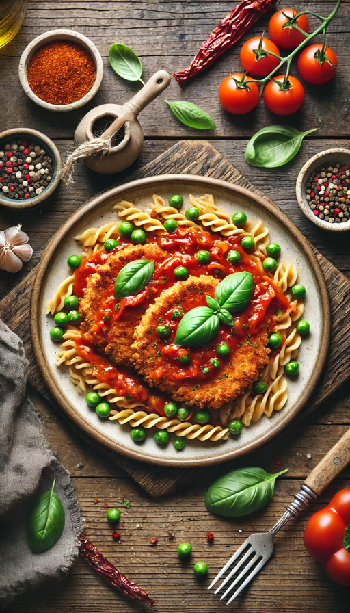 Putenschnitzel mit Paprikasoße