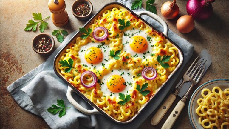 Spätzle-Spiegelei-Auflauf 2
