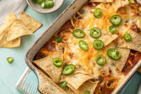 Überbackene Tortilla-Chips – das perfekte vegetarische Ofengericht für gemütliche Abende