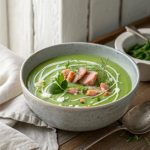 Erbsensuppe mit Forelle – cremig, aromatisch & perfekt für Genießer