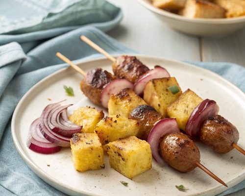 Würstchen-Spieße mit Ananas – fruchtig, herzhaft & perfekt für Grill oder Pfanne