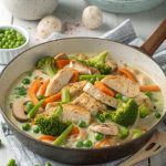 Hähnchen-Geschnetzeltes mit knackigem Gemüse – proteinreich, bunt & wunderbar sättigend