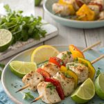 Hähnchen-Spieße mit Zitrone