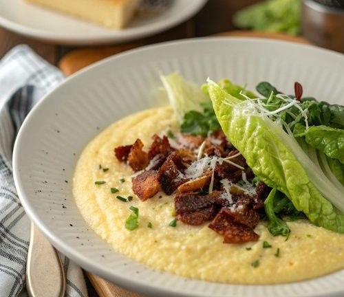 Cremige Parmesan-Polenta